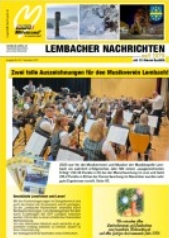 Gemeindezeitung Lembach Dezember 2023