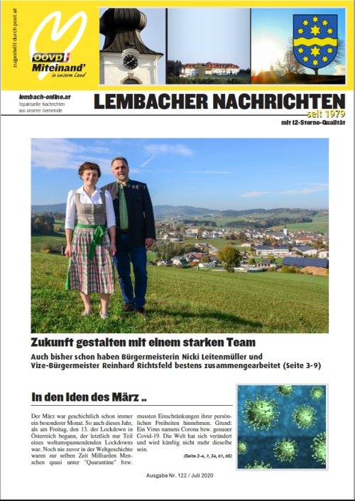 Gemeindezeitung Lembach Juli 2020